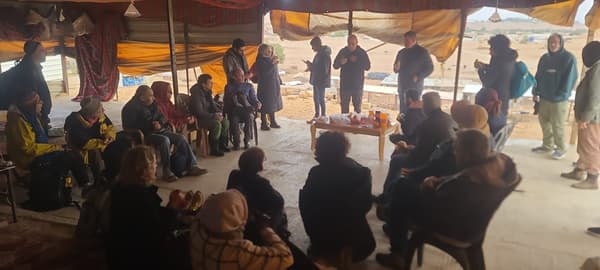 סיור היכרות בקהילות פלסטיניות מאוימות בשטחי C