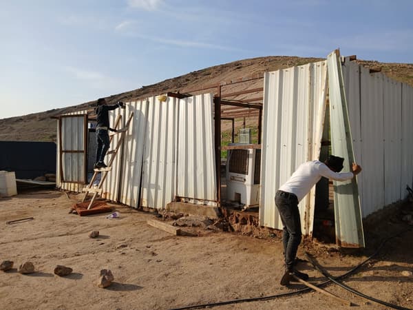 Two Families of Ras Ein Al-Auja Have Begun Abandoning Their Village